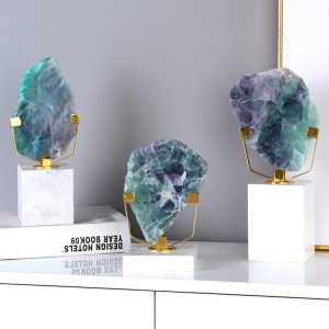 Đồ để bàn bộ ba đá trang trí phòng khách CD81