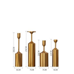 Đồ trang trí bộ giá đỡ nến trang trí CD466