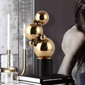 Decor phòng khách mô hình hóa học dạng các hạt bóng liên kết CD227