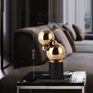 Decor phòng khách mô hình hóa học dạng các hạt bóng liên kết CD227