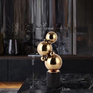 Decor phòng khách mô hình hóa học dạng các hạt bóng liên kết CD227