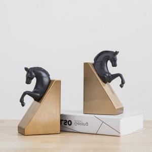 Đồ để bàn chặn sách hình đầu ngựa CD561
