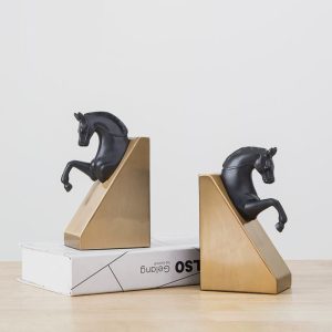 Đồ để bàn chặn sách hình đầu ngựa CD561