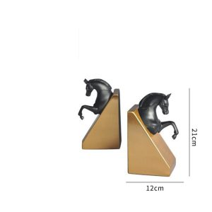 Đồ để bàn chặn sách hình đầu ngựa CD561