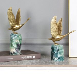 Đồ để bàn tượng con ngỗng bằng đồng CD169