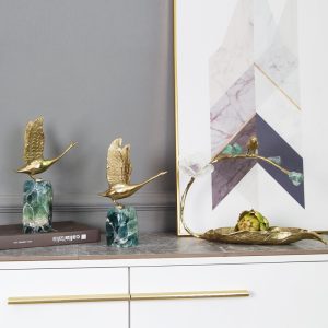 Đồ để bàn tượng con ngỗng bằng đồng CD169