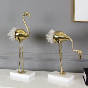 Đồ trang trí chim hồng hạc flamingo CD534
