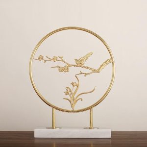 Mô hình chim và hoa CD48