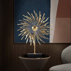 Decor phòng khách mô hình chong chóng kim loại trang trí CD238