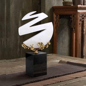 Decor phòng khách đá ngọc bích CD676