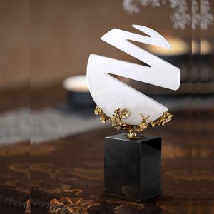 Decor phòng khách đá ngọc bích CD676