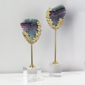 Decor phòng khách đá thạch anh CD84