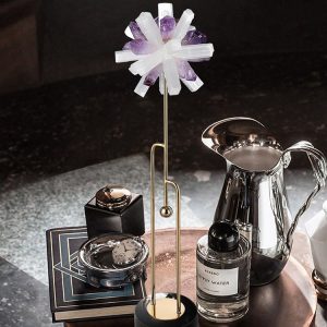 Mô hình bông hoa trang trí pha lê sang trọng CD798