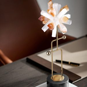 Mô hình bông hoa trang trí pha lê sang trọng CD798