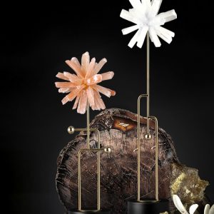 Mô hình bông hoa trang trí pha lê sang trọng CD798