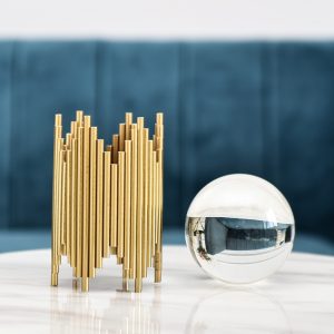 Đồ để bàn mô hình quả cầu pha lê CD64