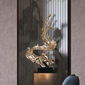 Tượng decor lối vào khách sạn đẹp mắt CD431