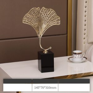 Đồ trang trí lá bạch quả bằng đồng CD840