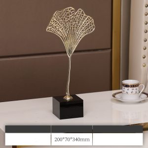 Đồ trang trí lá bạch quả bằng đồng CD840