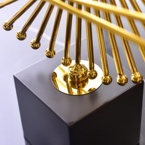 Decor phòng khách hình quạt xòe CD126