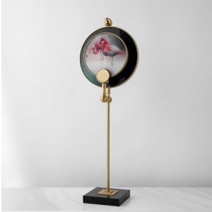 Decor phòng khách mẫu decor trang trí bằng kim loại CD235