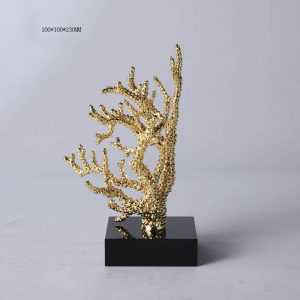 Đồ để bàn cây san hô vàng trang trí nhà CD185
