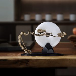 Decor phòng khách cây tùng tựa đồng điếu ngọc CD224