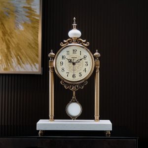 Đồng hồ quả lắc để bàn làm việc sang trọng CD694
