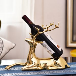 Giá để rượu vang đẹp hình hươu CD472
