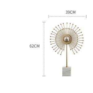 Decor phòng khách mô hình mặt trời CD130