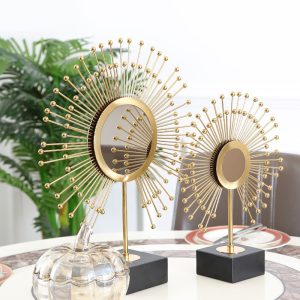 Decor phòng khách gương mặt trời CD132