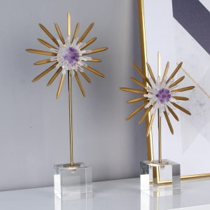 Hoa mặt trời đá thạch anh CD150