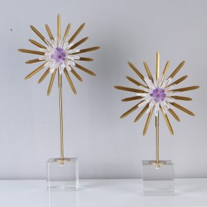 Hoa mặt trời đá thạch anh CD150