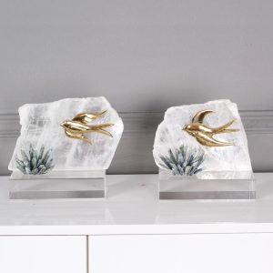 Đồ để bàn mô hình chim én mùa xuân CD73