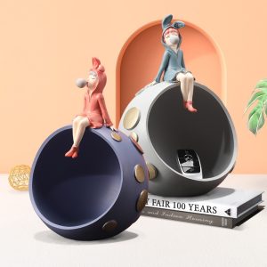 Khay kẹo cô gái xinh xắn CD720