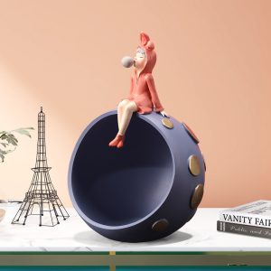 Khay kẹo cô gái xinh xắn CD720