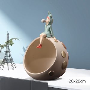 Khay kẹo cô gái xinh xắn CD720