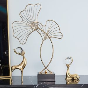 Decor phòng khách lá bạch quả CD125