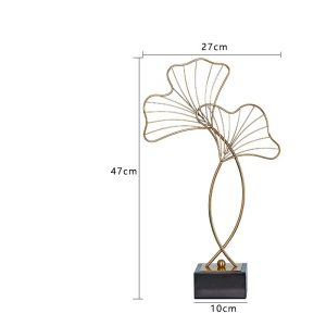 Decor phòng khách lá bạch quả CD125