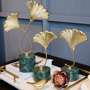 Mô hình lá cây đế cẩm thạch trang trí CD170