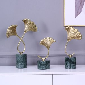 Mô hình lá cây đế cẩm thạch trang trí CD170