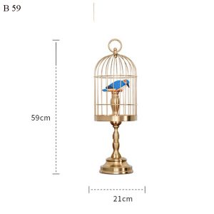 Decor phòng khách lồng chim CD122