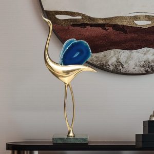 Đồ trang trí phòng khách chim hạc CD943