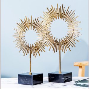 Mẫu decor đơn giản trang trí tủ kệ CD464