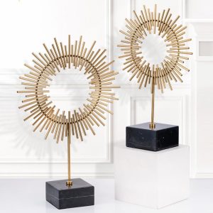 Mẫu decor đơn giản trang trí tủ kệ CD464