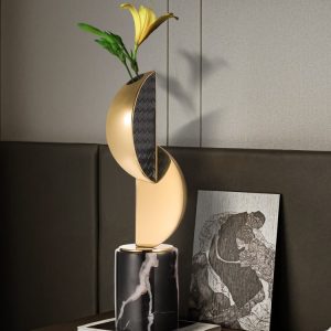 Decor phòng khách bình hoa mô hình hình học trang trí CD232