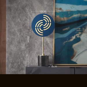 Decor phòng khách mẫu hình học nhiều màu để bàn CD229