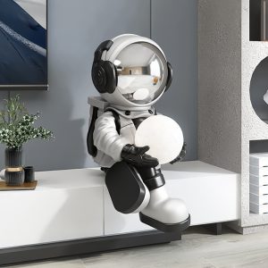 Tượng decor phi hành gia trang trí kệ tivi phòng khách