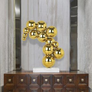 Tượng decor bóng mạ điện cao cấp hiện đại CD260