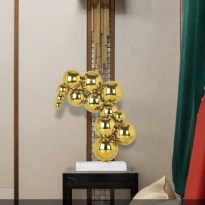 Tượng decor bóng mạ điện cao cấp hiện đại CD260